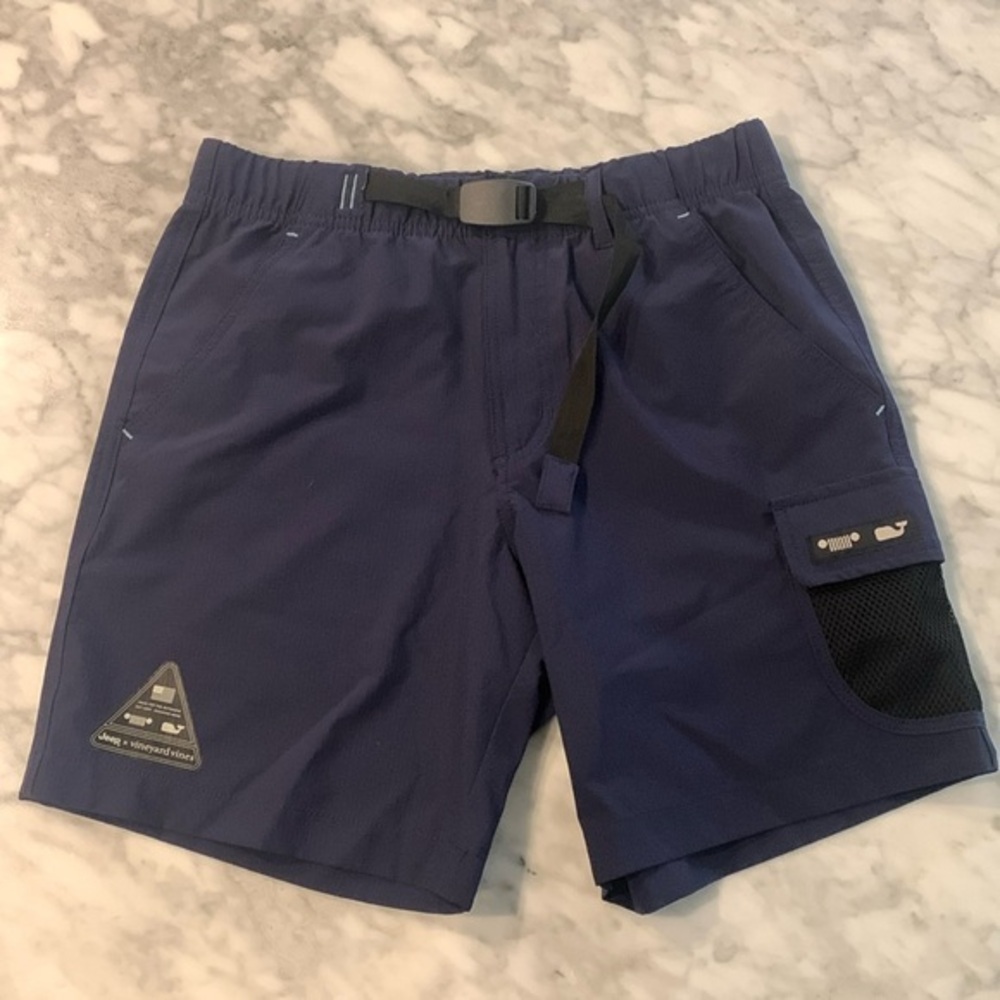 Vineyard Vines X Jeep cargo ripstop short, size XS